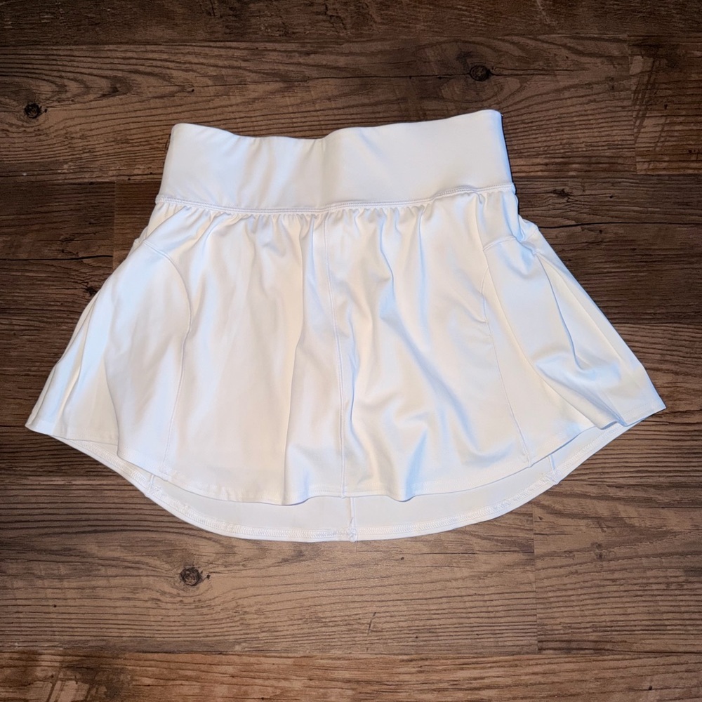 Adidas White Match Skirt